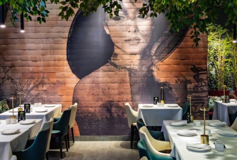 Downtown Toronto restaurant interior